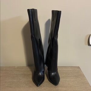 Brand New Worthington Black Heeled Boots with Stiletto Heel